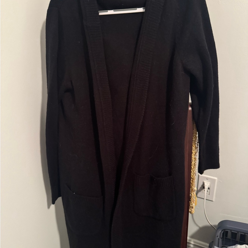 New York & Company Black Cardigan Sweater